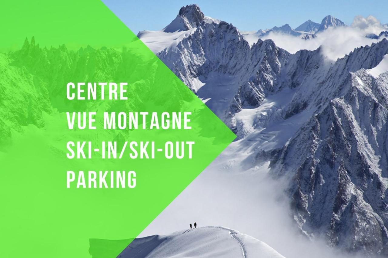 Green Apple Chamonix, Centre, Parking, Ski-In/Out Eksteriør billede